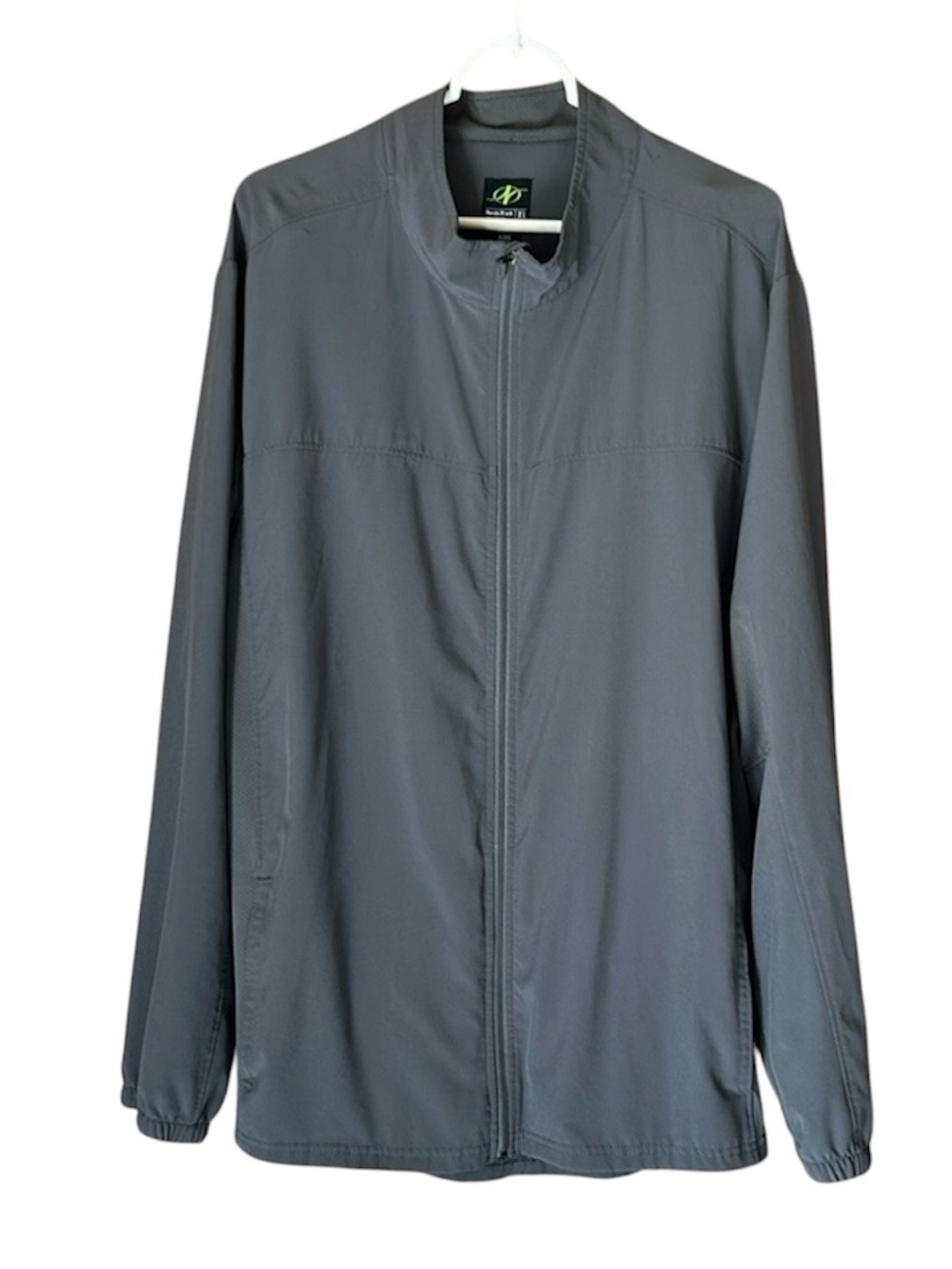 NordicTrack Mens LightWeight Full Zipper Jacket Size XL‎ Gray